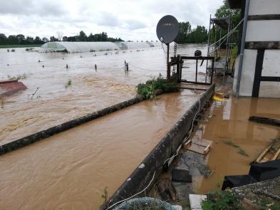 Hochwasser 2021 an der Bliesheimer Mühle 